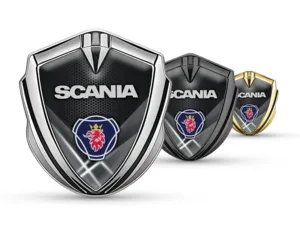 Scania Emblem Fender Badge Modern Style Universal